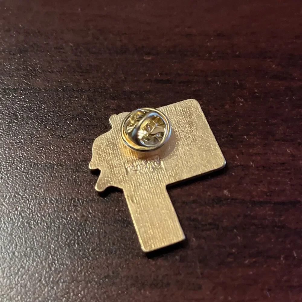 McDonald's French Olympic Athlete Track Hurdles Employee Lapel Hat Pin‎